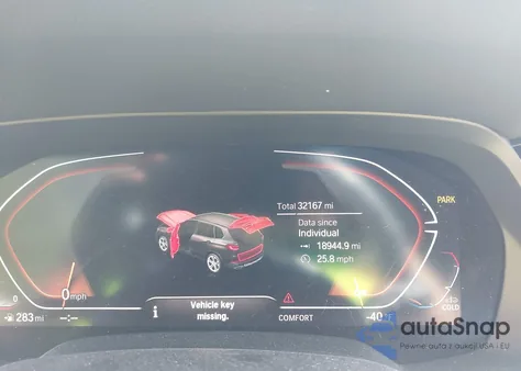 2022 BMW X5 xDrive40I из США, поврежденный, VIN 5UXCR6C07N9N32963